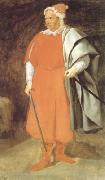 Diego Velazquez Portrait du bouffon don Cristobal de Castaneda y Pernia (Barbarroja) (df02) France oil painting artist